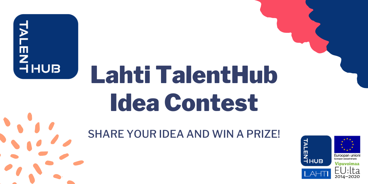 TalentHub advertisement for an idea contest