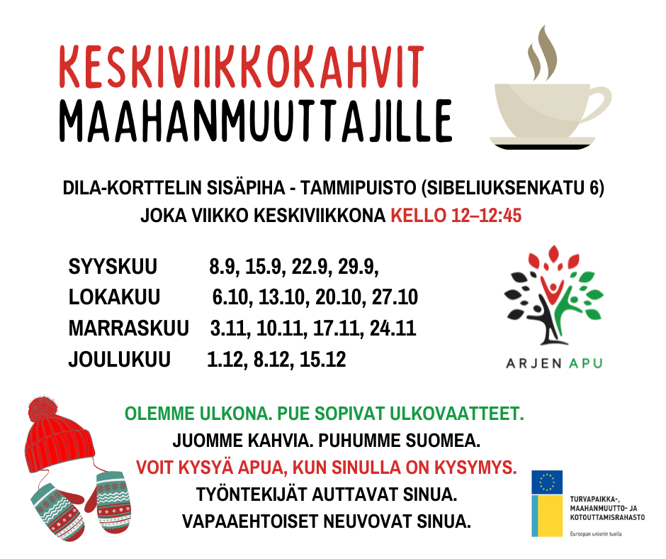Keskiviikkokahvien mainos